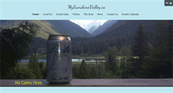 Desktop Screenshot of mysunshinevalley.ca